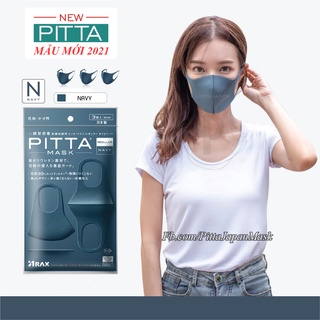 Khẩu trang pitta mask nhật bản - pitta mask đen navy 2022