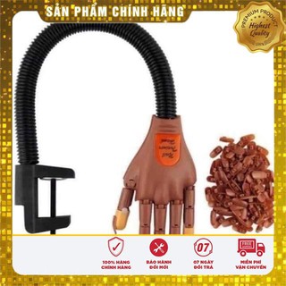 Bàn tay giả cớ khớp nối dùng học tập làm nail