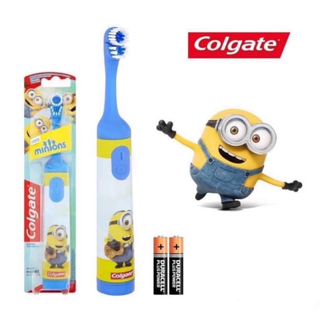 Bàn chải điện Colgate cho bé hình minion