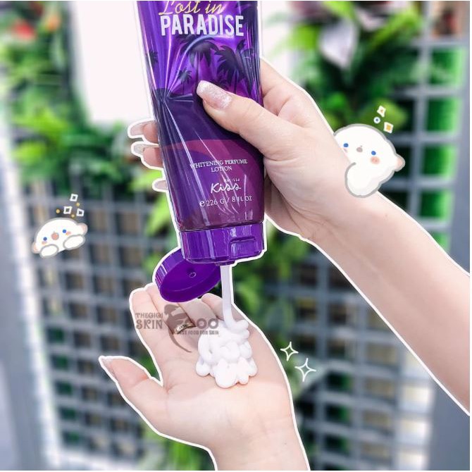 Sữa Dưỡng Trắng Da Toàn Thân Hương Nước Hoa Malissa Kiss Whitening Perfume Body Lotion 226g