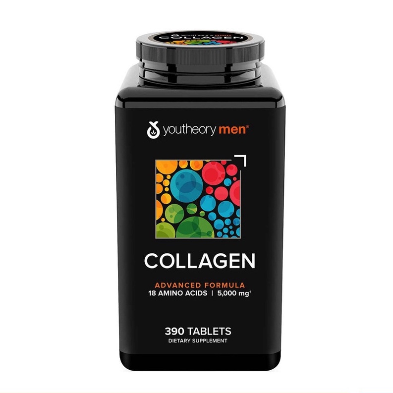 Viên Uống Collagen đanh cho nam giới Youtheory Men Collagen Advanced Formula 39 viên