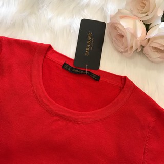 Áo len nữ cộc tay ZARA