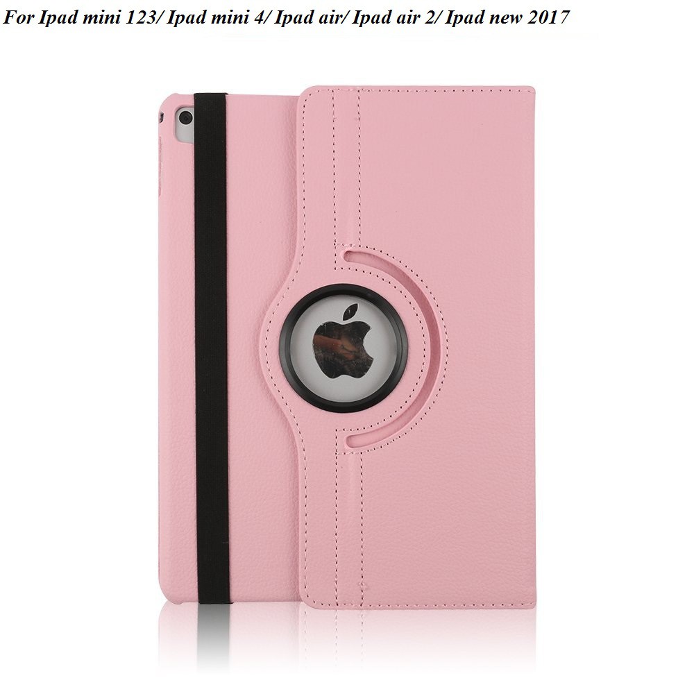 Bao da xoay 360 cho ipad mini 123/ipad mini 4/ipad air2/ipad 234/ipad air/ipad new2017 --