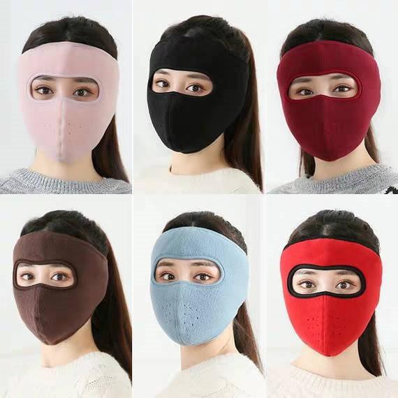 Khẩu Trang Ninja Che Kín Mặt Kín Mang Tai Chống Nắng Chống Gió Chống Tia Cực Tím UV