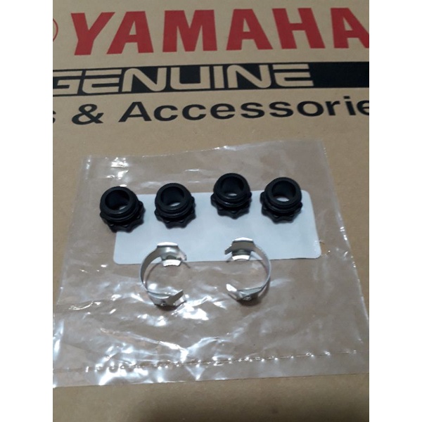 Bộ 4 cao su và 2 đêm chặn lõi gù tay lái Yamaha