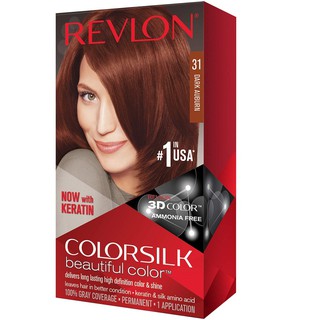 Thuốc Nhuộm Tóc Số 31 Nâu Đỏ Sẩm Revlon Colorsilk chính hãng