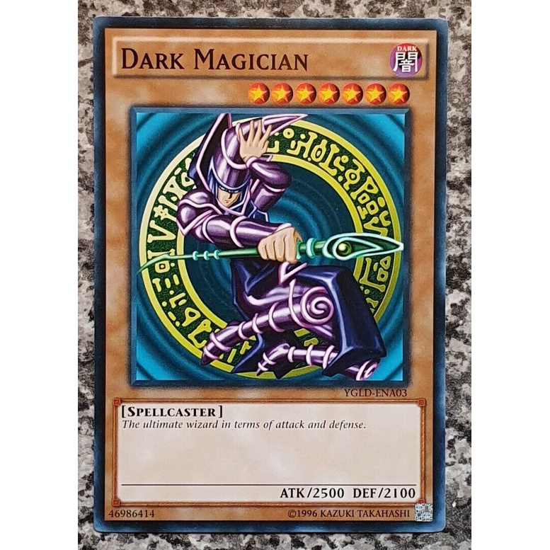Bài Yugioh - Dark Magician # Phù Thủy Áo Đen