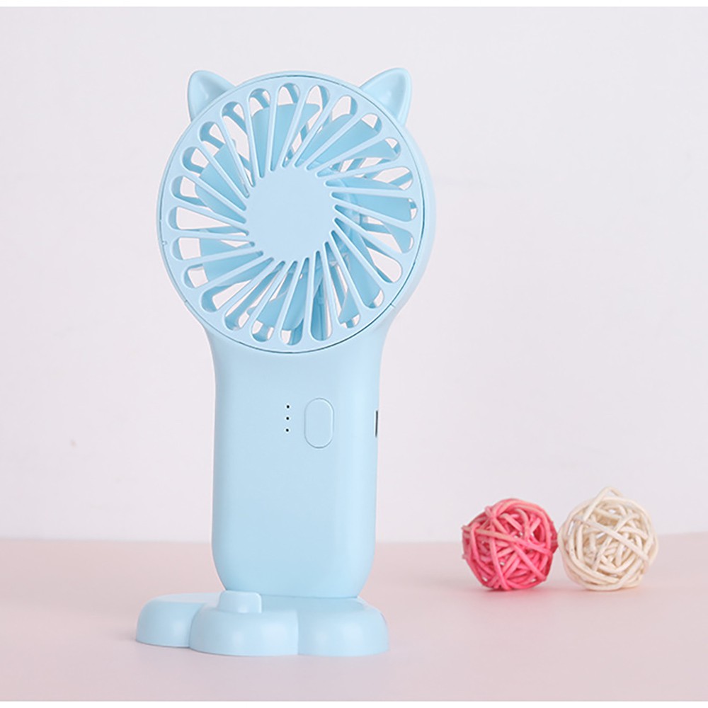 Quạt cầm tay mini tích điện Pocket Fan pin 800mAh với 3 chế độ gió