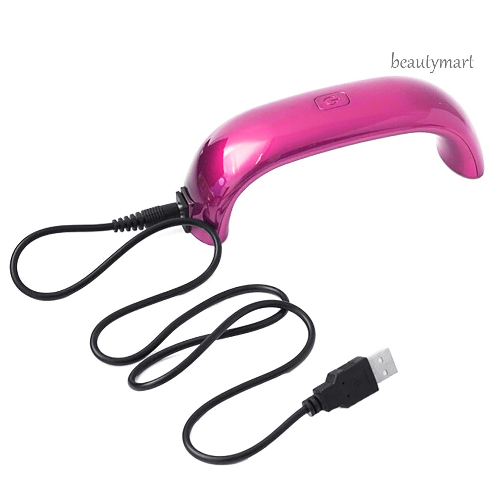 [Hàng mới về] Máy sấy khô gel sơn móng tay bằng đèn LED UV mini USB 9W 100-240V dùng tại nhà tiện dụng
