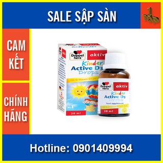 Siro Kinder Active D3 Drops Nhập Khẩu Từ Đức chai 30ml