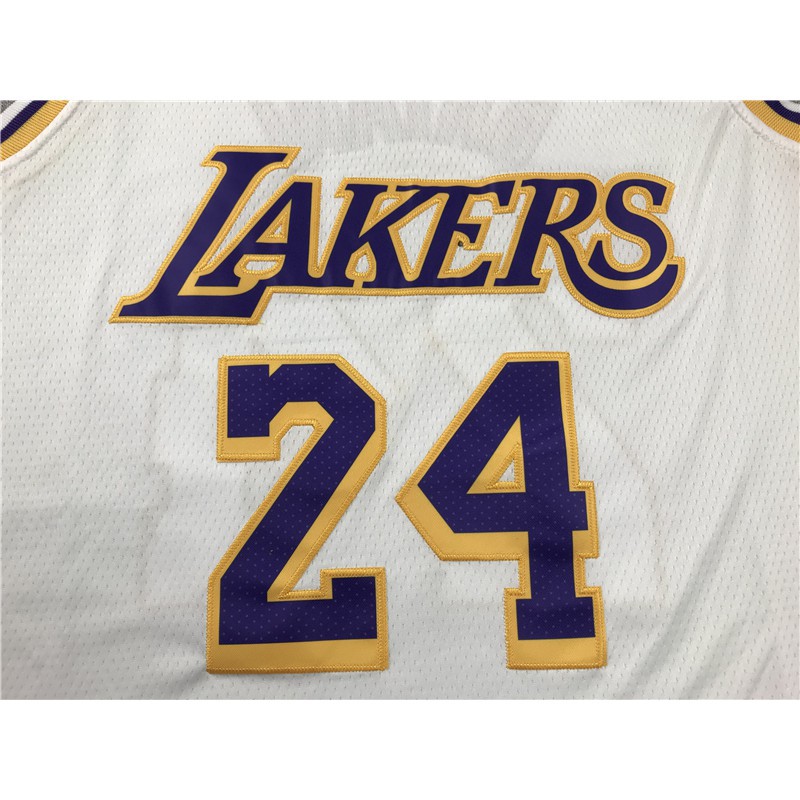 Áo thun thể thao NBA Jersey Los Angeles Lakers số 24 Kobe Jersey phiên bản mới 2021