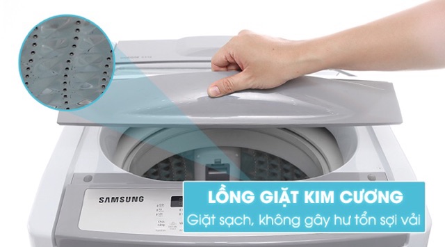 Máy giặt Samsung 8.5 kg WA85M5120SG/SV (Miễn phí giao tại HN-ngoài tỉnh liên hệ shop)