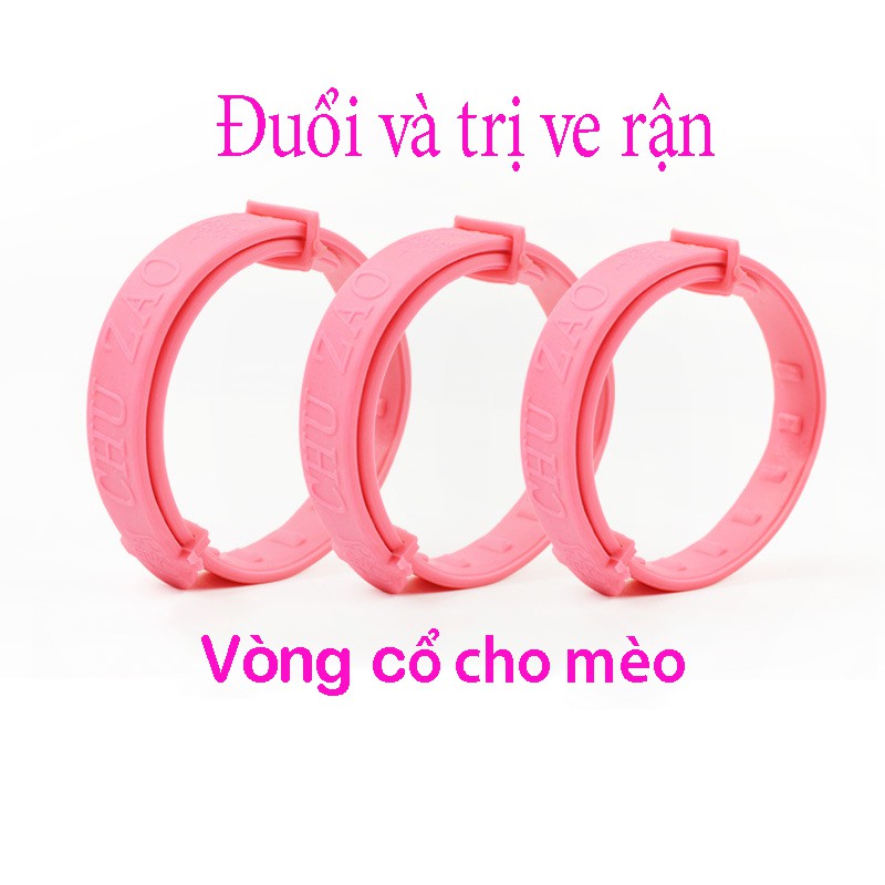 Vòng cổ đặc trị ve rận bọ chét cho chó mèo