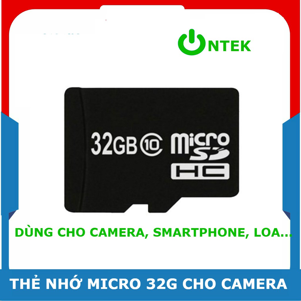 [Phân phối thẻ nhớ] Thẻ nhớ Micro YOOSEE SD 32G CLass 10 CHO Camera Yoosee