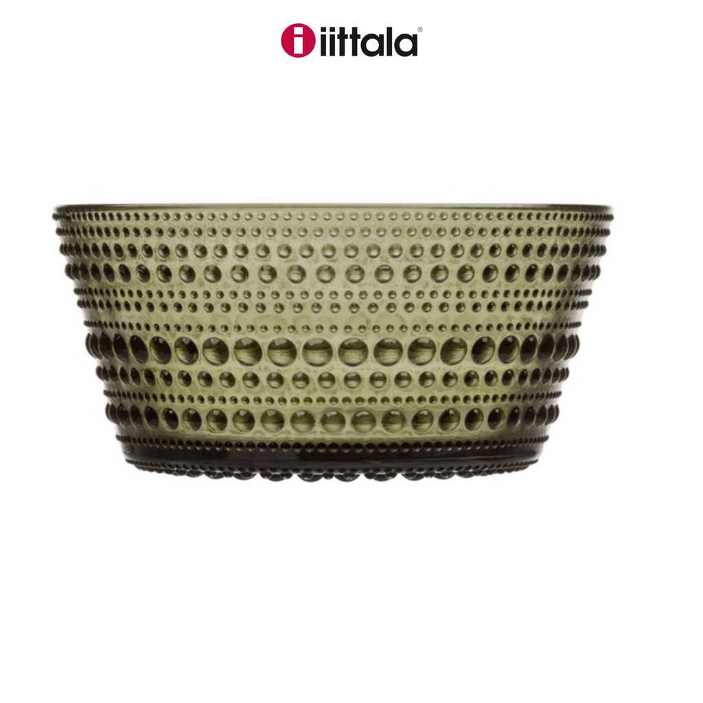 Bát thủy tinh Kastehelmi Iittala Màu xanh rêu 230ml