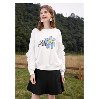 T005 áo pull hoa xuất dư của yigue