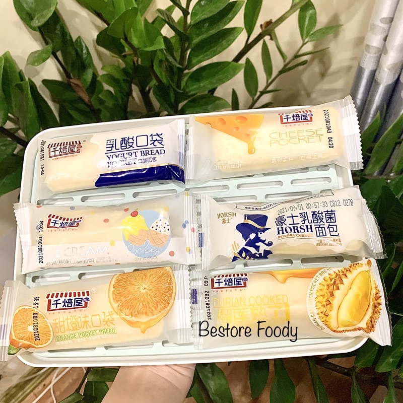 Set 10 bánh sữa chua đủ vị siêu ngon Bestore Foody