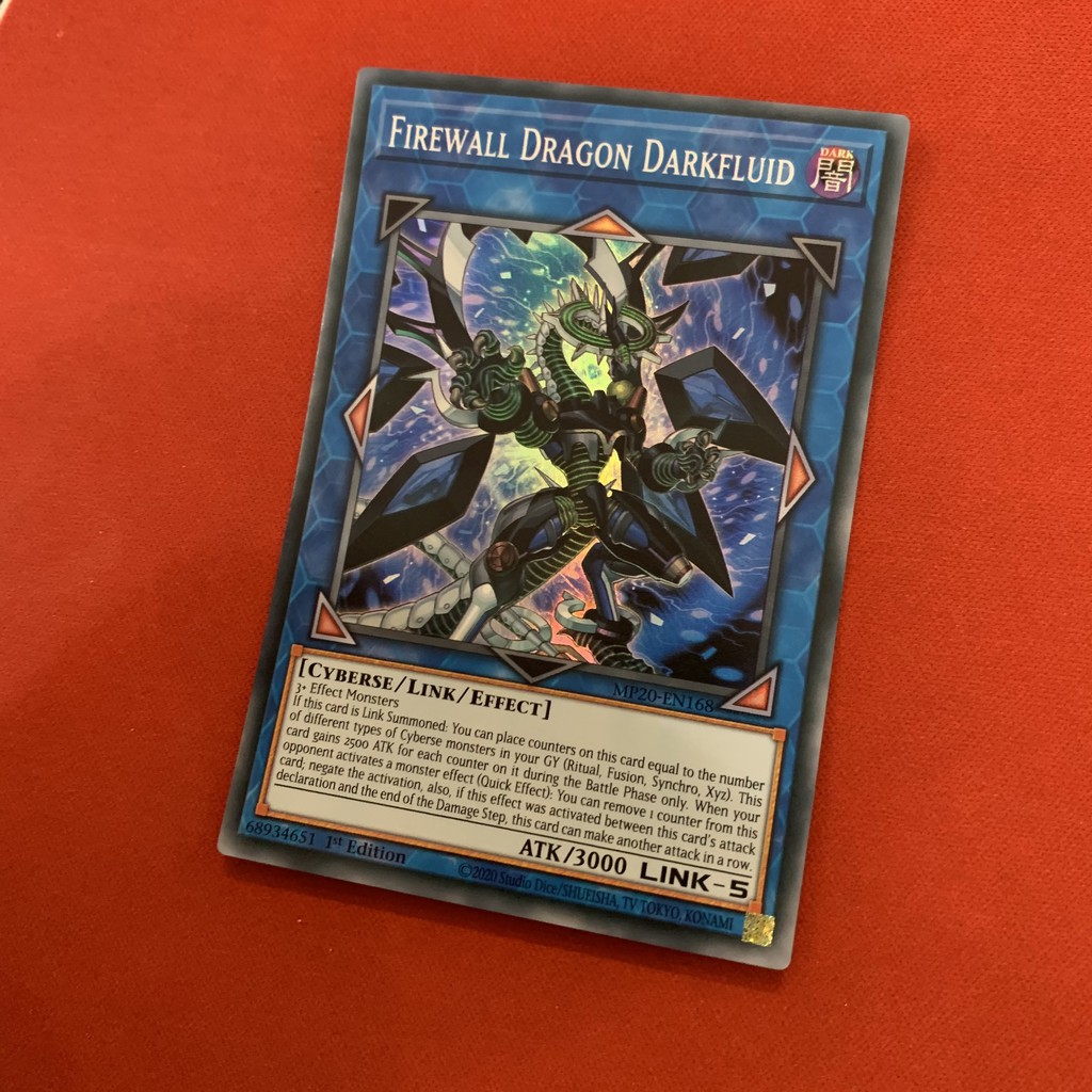 [EN]Thẻ Bài Yugioh Chính Hãng] Firewall Dragon Darkfluid