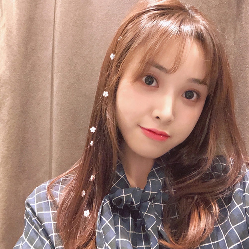 Trâm Cài Tóc Hình Trái Tim Đính Hoa Phối Tua Rua Xinh Xắn Cho Nữ