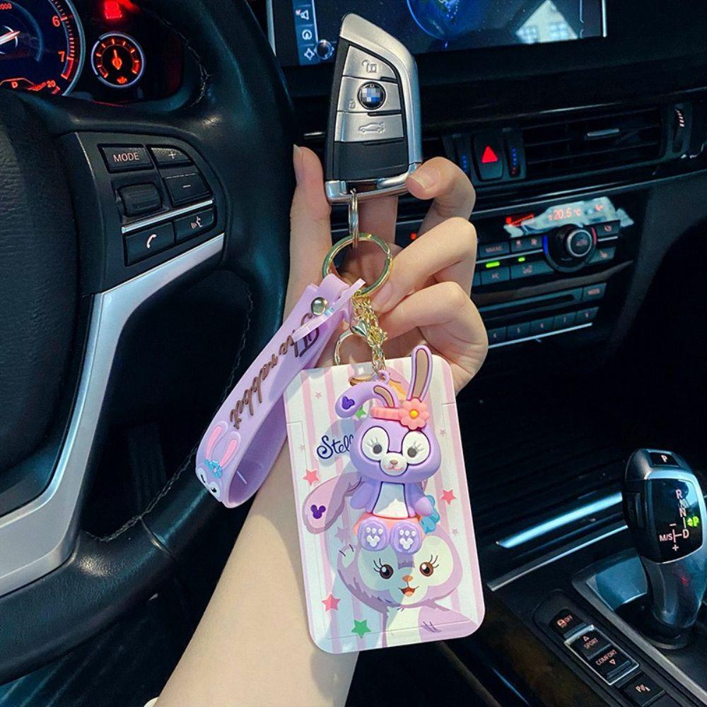 Vỏ Bảo Vệ Chìa Khóa In Hoạt Hình Pikachu Doraemon StellaLou Dễ Thương