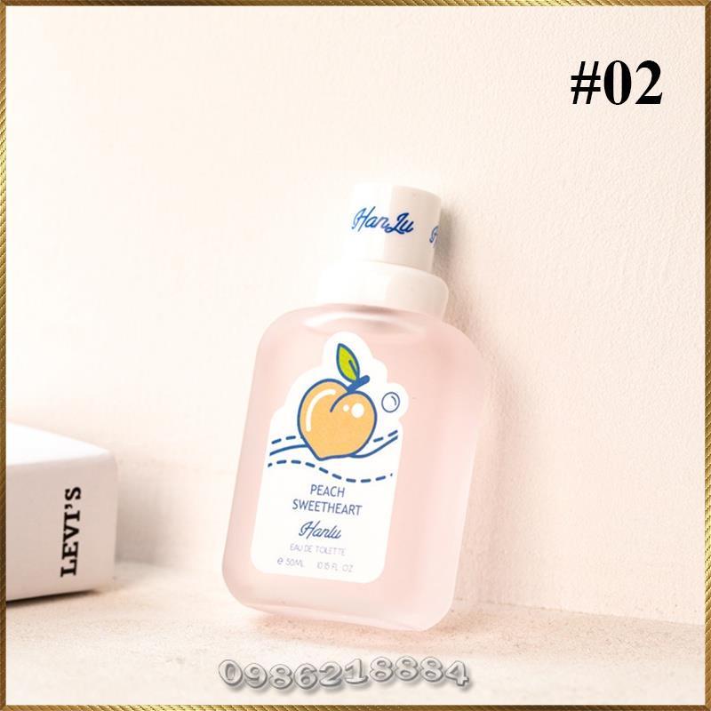 Nước hoa xịt thơm body Hanlu Jeam Miss 50ml hương nhẹ nhàng tươi mát tự nhiên H7659