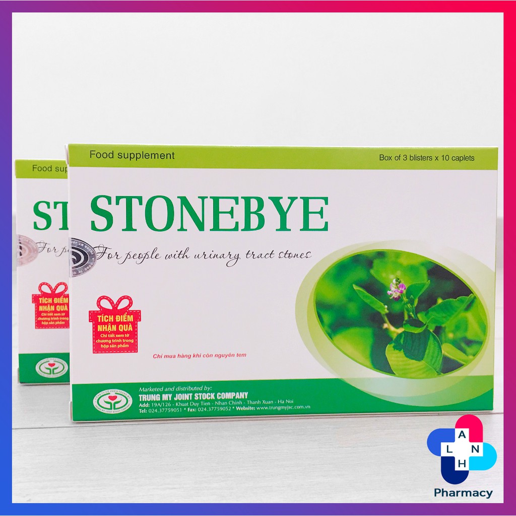 STONEBYE - Khắc tinh số 1 với sỏi thận, sỏi tiết niệu.