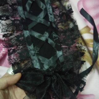 Headband lolita đen