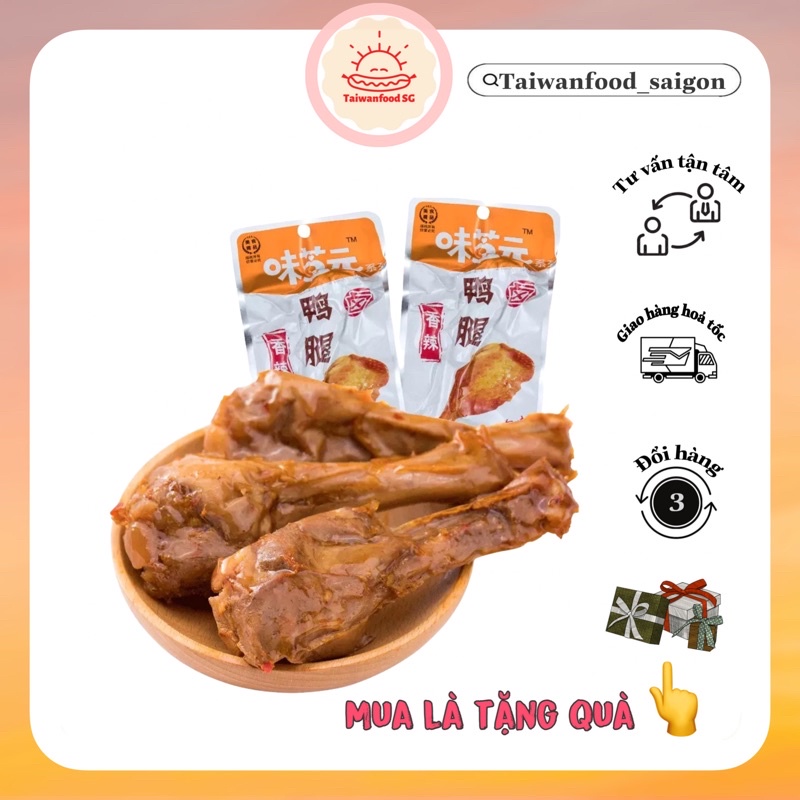 Đùi gà nướng mật ong - đùi vịt Dacheng siêu cay gói 38g