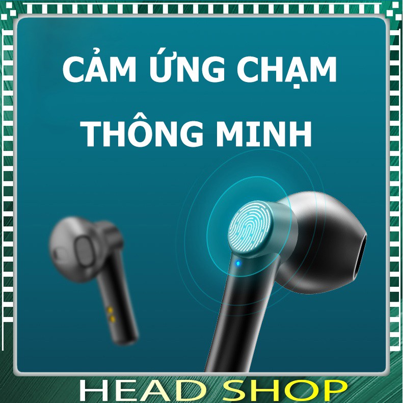 Tai nghe Bluetooth LB8 Pro TWS 5.0 True Wireless không dây cảm ứng chống nước IPX5 chống ồn pin trâu HEADSHOP