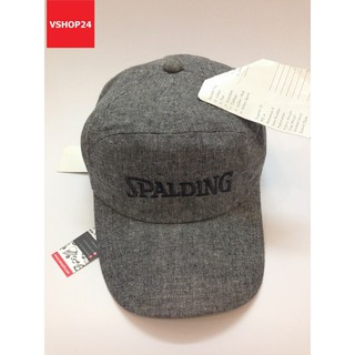 MŨ 5 PANEL VNXK SPALDING GHI XÁM 018