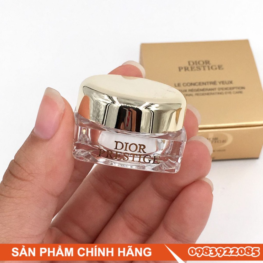 Kem dưỡng mắt Dior Prestige Le Concentre Yeux Regenerating Eye 3ml