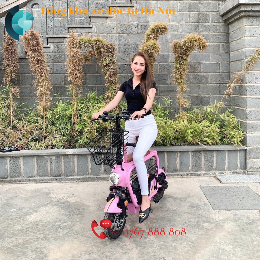 Xe đạp điện Lihaze 🔥 HÀNG CHÍNH HÃNG 🔥 Xe điện gấp gọn Lihaze pin 15a chạy tối đa 70km