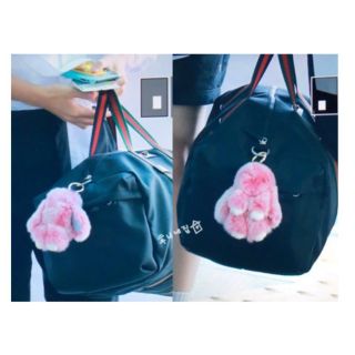 Móc khóa thỏ bông- Jihoon