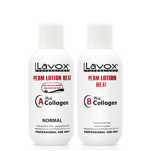 Kem Uốn Nóng Collagen Lavox 500ml (Dành Cho Tóc Thường)