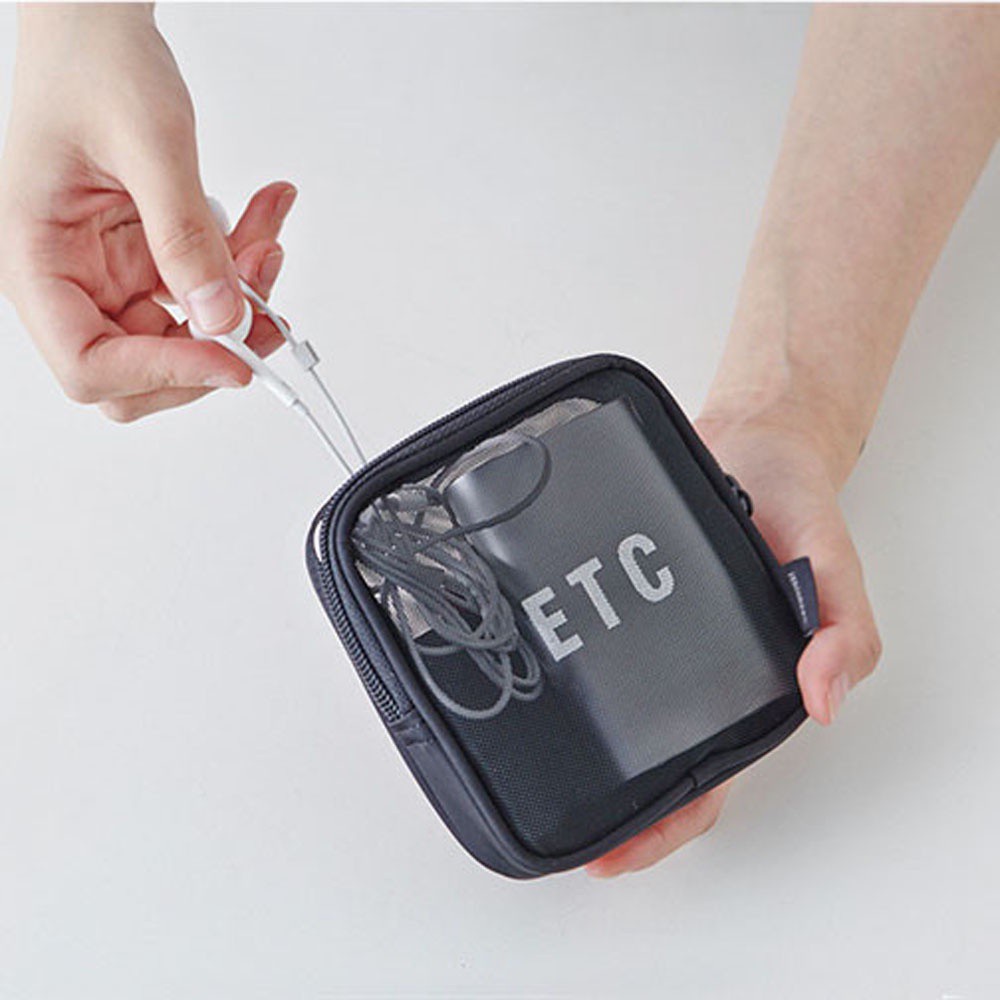 Túi Lưới Đựng Mỹ Phẩm Đa Năng Thời Trang Cho Nam Và Nữ