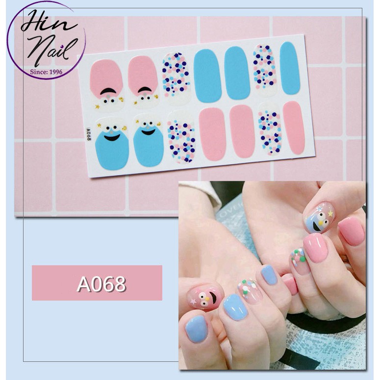 Sticker dán móng tay làm nail hoạt hình ngộ nghĩnh siêu cute