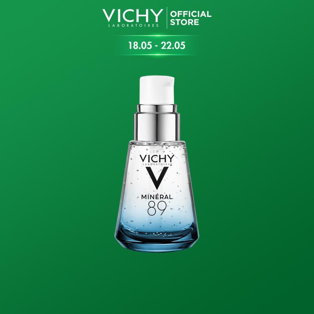 Dưỡng chất giàu khoáng chất Mineral 89 giúp da sáng mịn và căng mượt Vichy Mineral 89 30ml ZKM