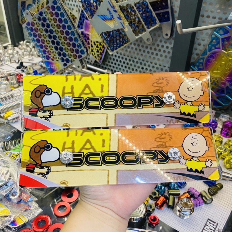 Bảng tên gắn cho xe Scoopy 🇹🇭
