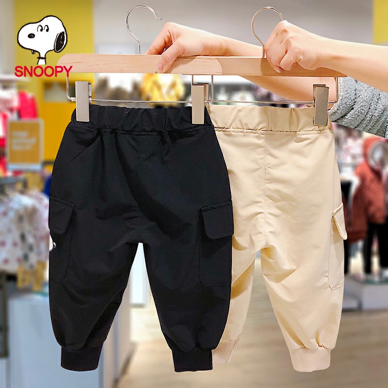 Quần dài kaki cho bé trai Túi Hộp phong cách Hàn Quôc  ống quần bo gấu tiện lợi cho bé trai từ 10-22kg