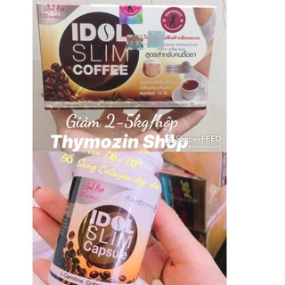 Idol slim coffee - Dành cho cơ địa khó giảm, cơ địa chai lì