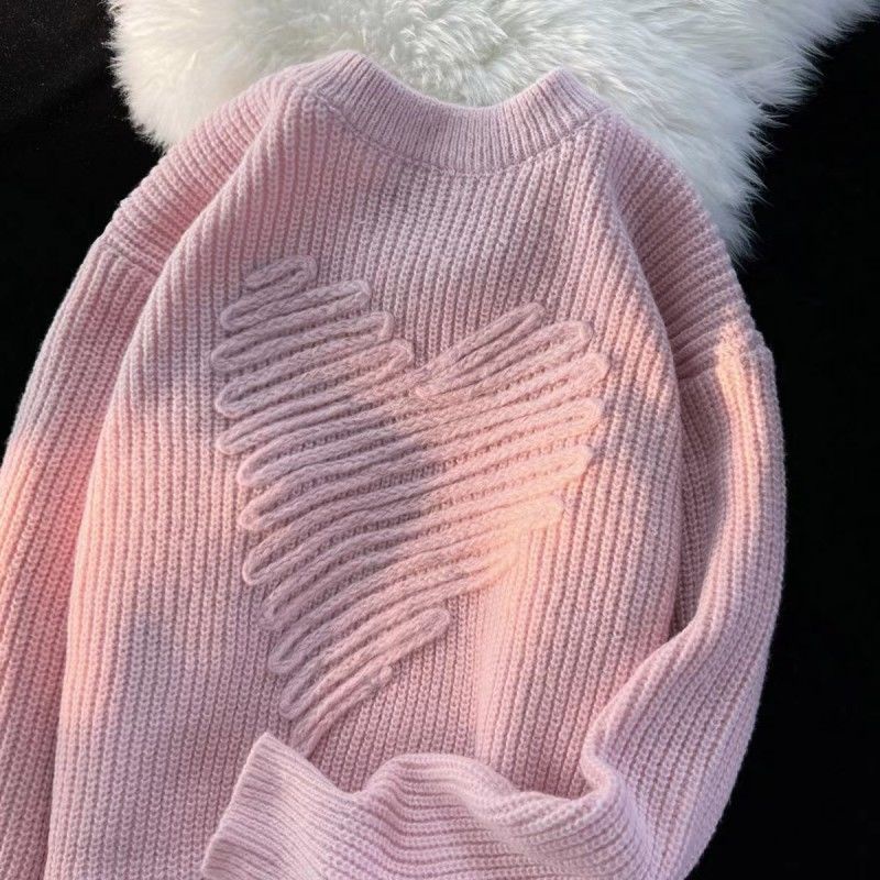 Áo Khoác Sweater Dáng Rộng Thời Trang Thu Đông Xinh Xắn