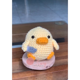 Móc chìa khoá con vịt Handmade