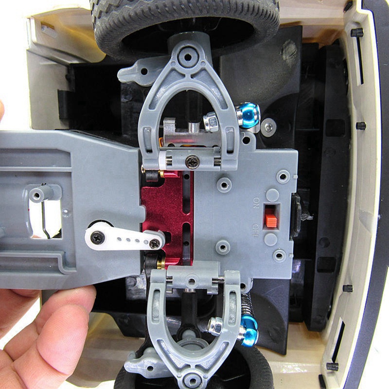Phụ kiện giảm xóc trước và sau bằng kim loại kèm giá đỡ cho xe hơi điều khiển từ xa WPL D12 1/10 1