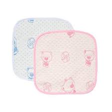 Lót chống thấm thay bỉm in họa tiết cho bé sơ sinh 4 lớp siêu mềm, siêu thấm kích thước 30 x30cm