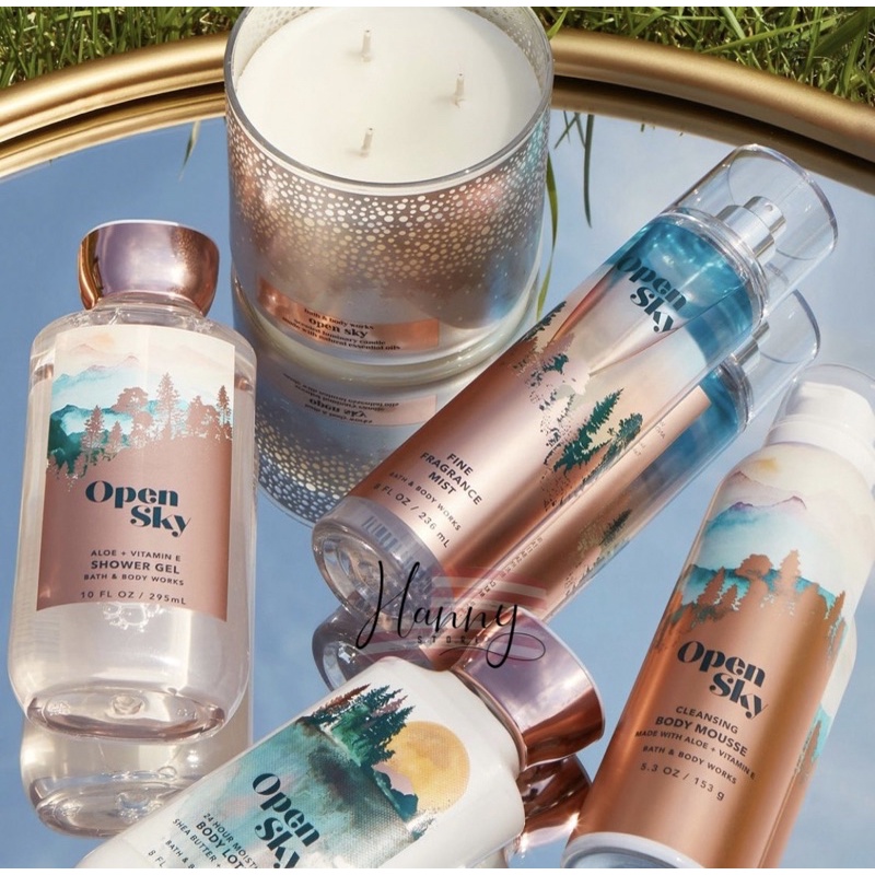 Bộ sản phẩm Bath&amp;BodyWorks Open Sky