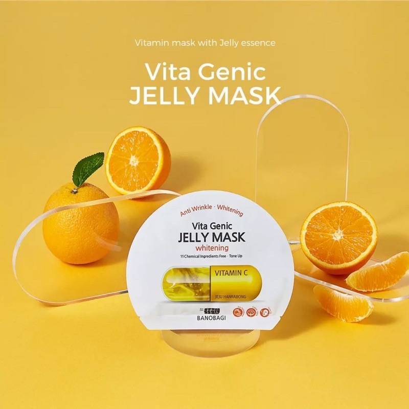Mặt nạ Banobagi - mặt nạ giấy vita genic jelly mask viên thuốc dưỡng da mặt 30ml