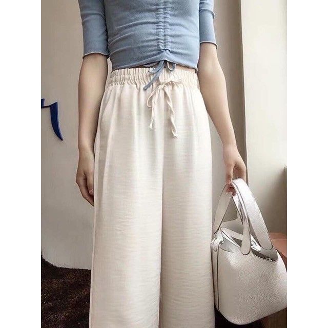 Quần ống sớ, Quần ống rộng, Quần culottes dáng dài chất đũi đẹp, thoáng mát, dễ chịu | WebRaoVat - webraovat.net.vn