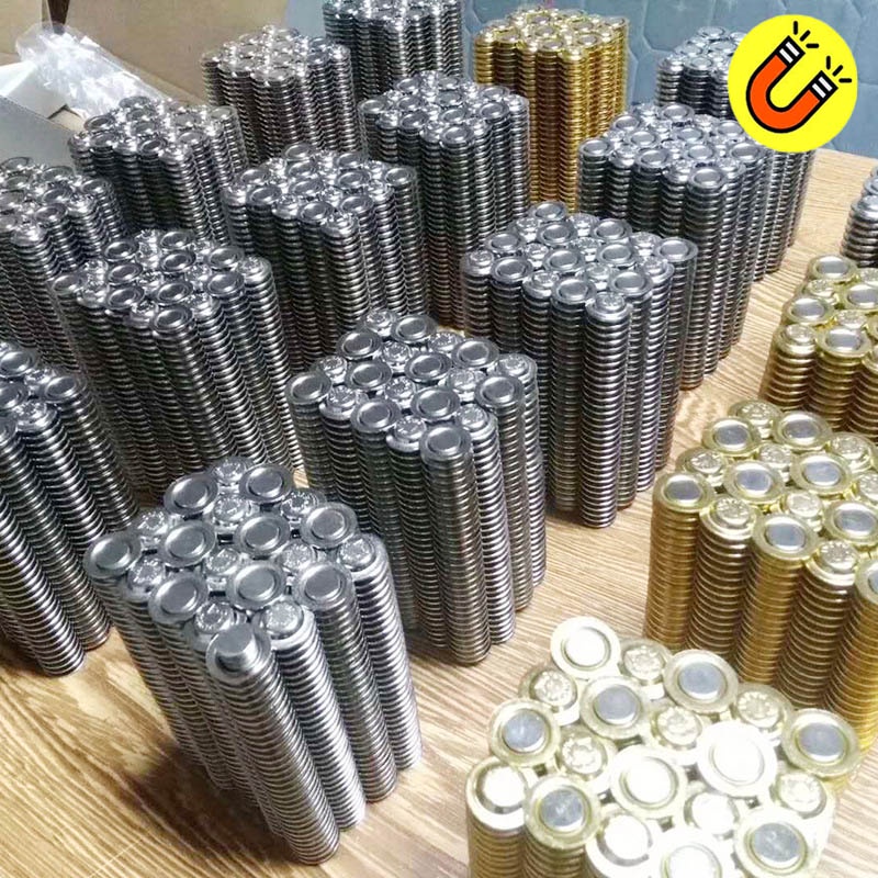 Nam châm cài áo huy hiệu thẻ tên D17mm