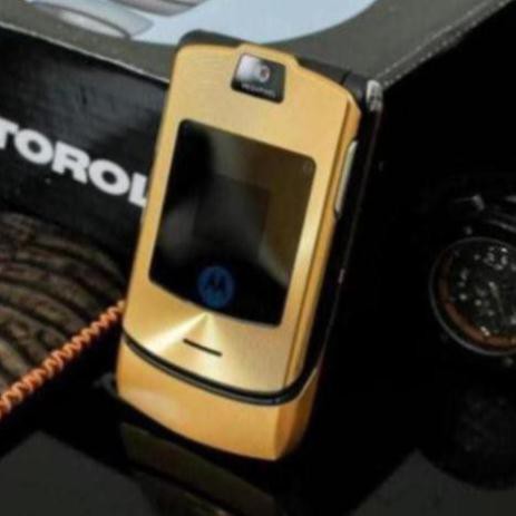 Điện Thoại Motorola V3i Nắp Gặp [ Phím Thép Màu Trắng ]