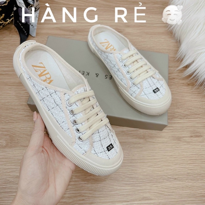 Sục thể thao nữ màu sữa siêu xinh, siêu hot hàng vnxk (phom to)